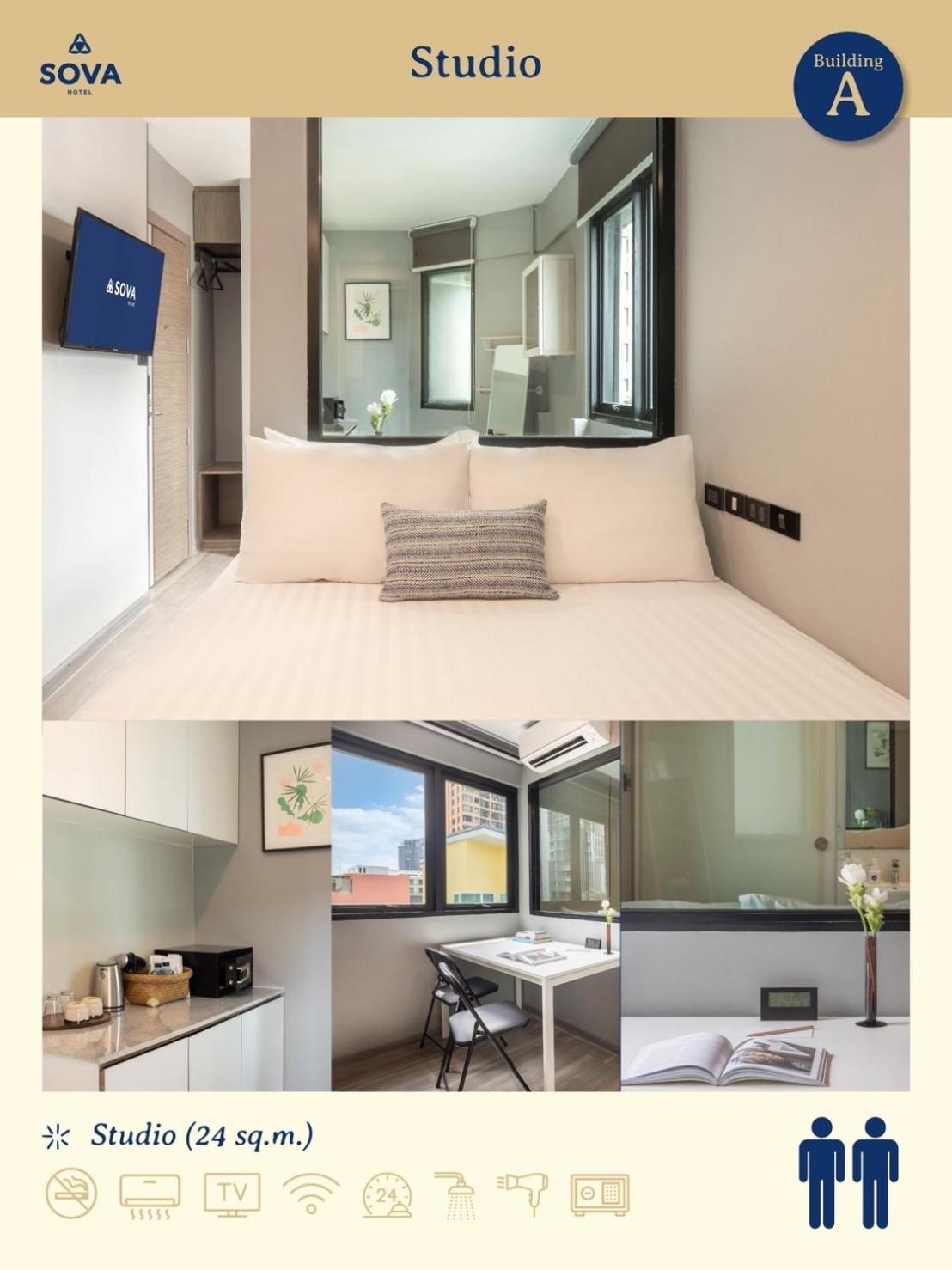 Sova Hotel Bangkok Exterior photo